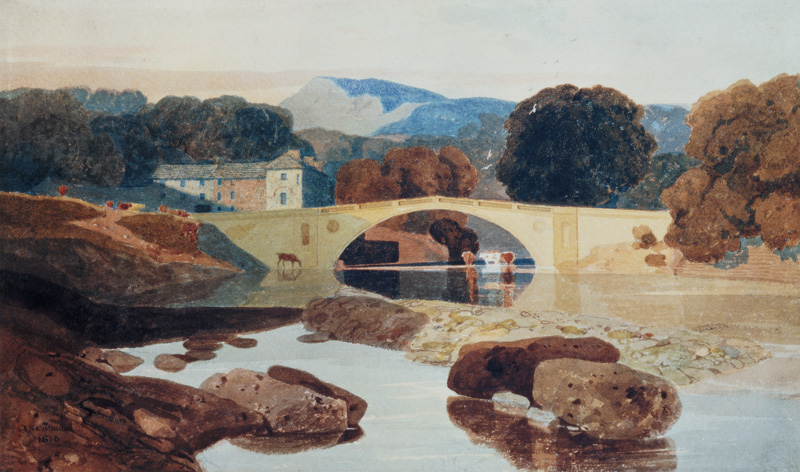 Greta Bridge, Yorkshire von John Sell Cotman