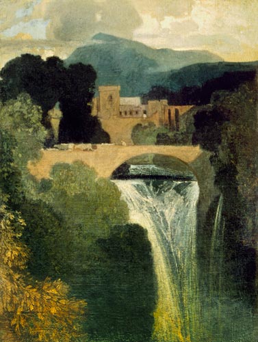 Der Wasserfall von John Sell Cotman