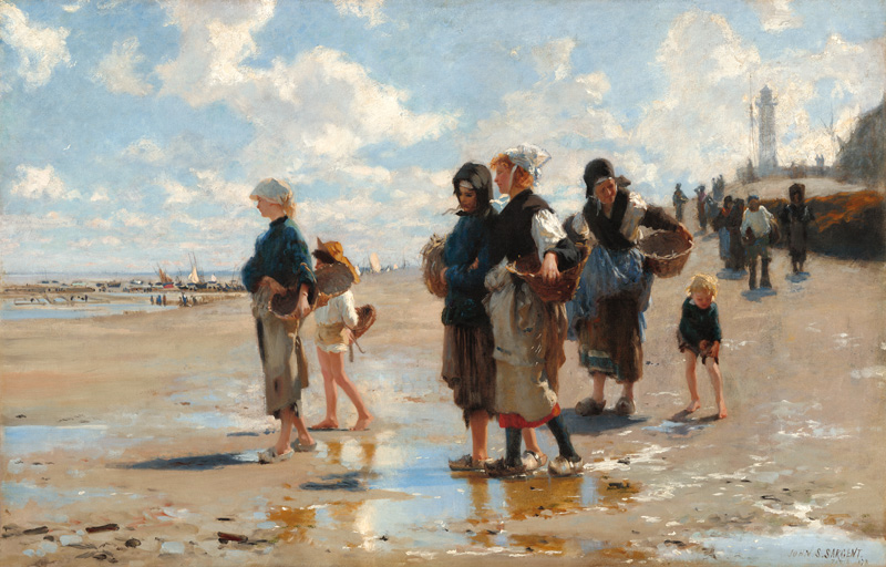 En route pour la pêche (Aufbruch zum Fischen) von John Singer Sargent