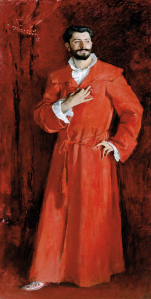Dr. Pozzi at Home von John Singer Sargent