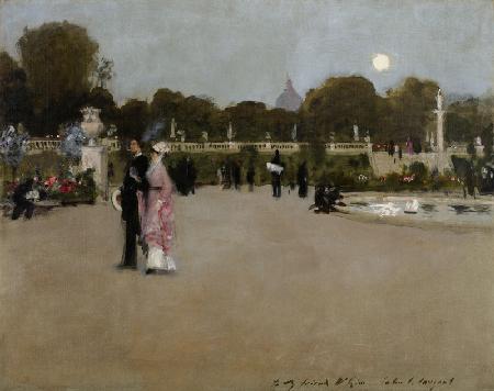 Luxembourg Gardens at Twilight