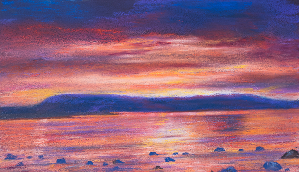 Bright sky over Dorset von Margo Starkey