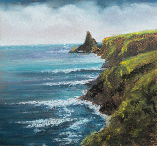 Devonshire coastal scene von Margo Starkey