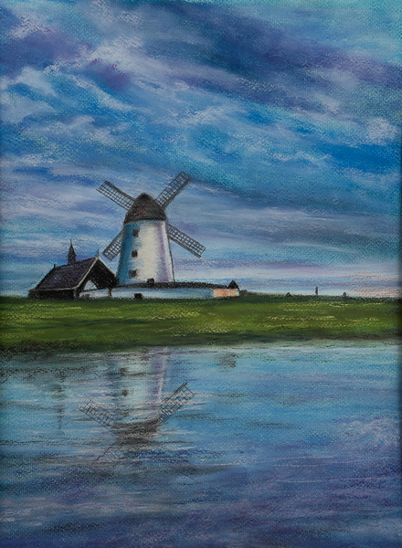 Windmill..Holland von Margo Starkey