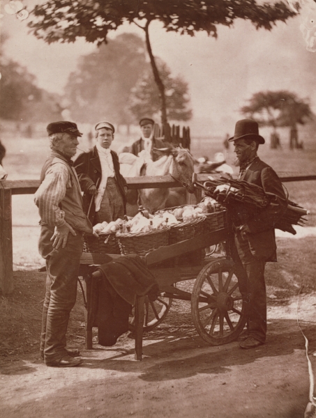 Mush Faker and Ginger Beer Maker, from ''Street Life on London'', 1877-78 (woodburytype)  von John Thomson