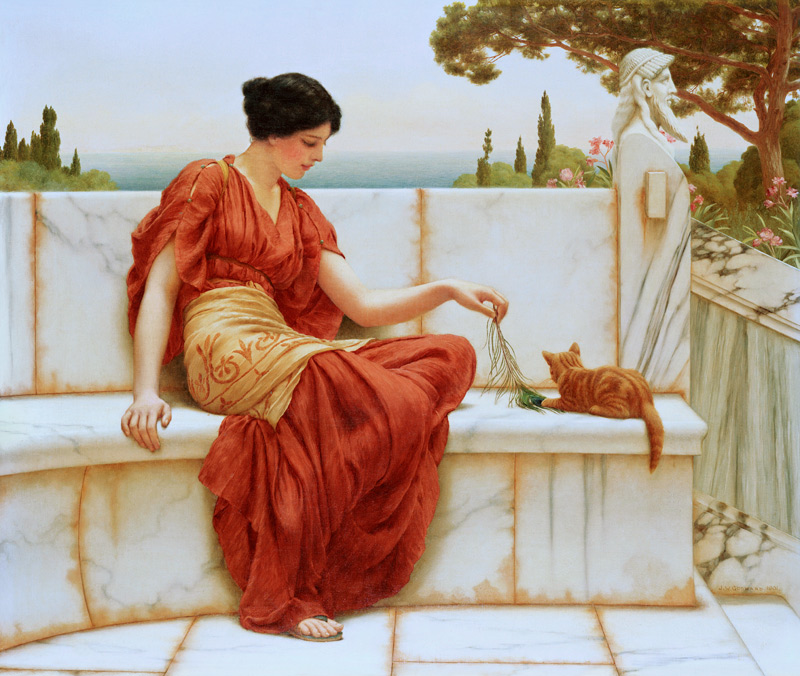 Der Liebling von John William Godward