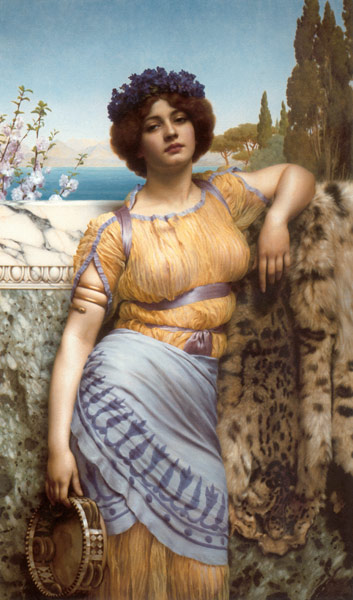 Ionische Tänzerin von John William Godward