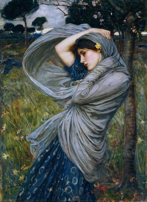 Boreas. von John William Waterhouse