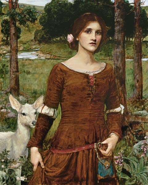 The Lady Clare von John William Waterhouse