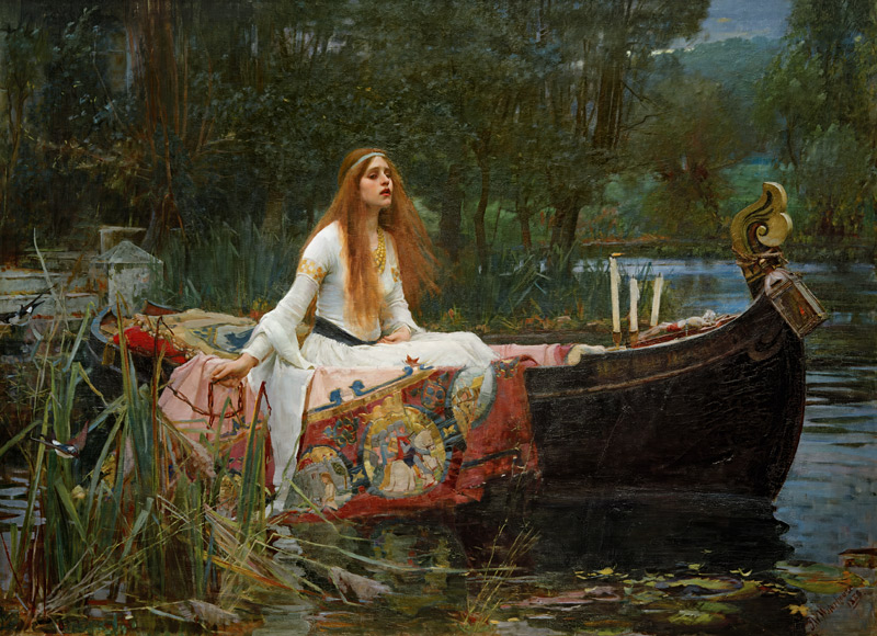 The Lady of Shalott von John William Waterhouse