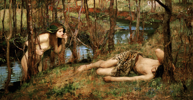 The Naiad von John William Waterhouse