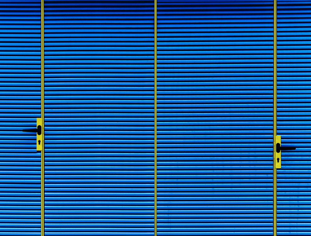 Metallic blue 2 von Jois Domont ( J.L.G.)