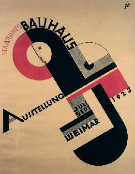 Bauhaus-Ausstellungsplakat