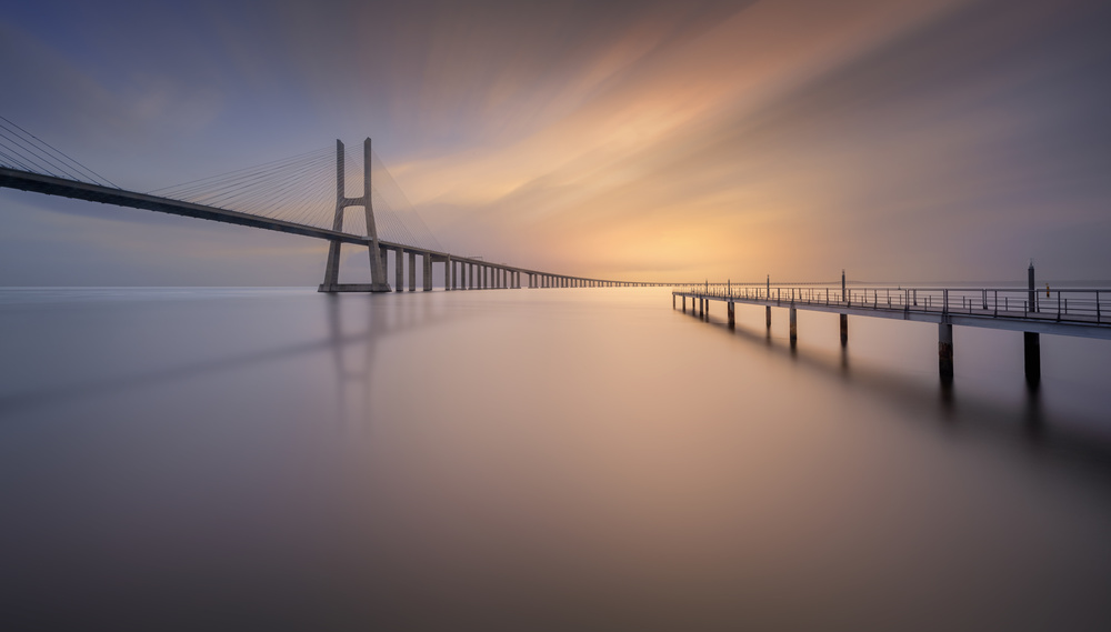 Pastel Bridge von Jorge Ruiz Dueso