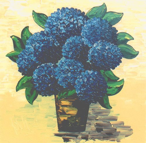 Hortensientopf III von Josch