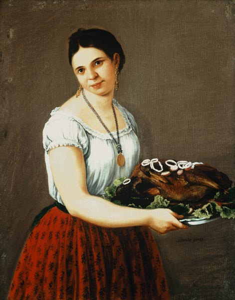 Village Girl von Jose Agustin Arrieta