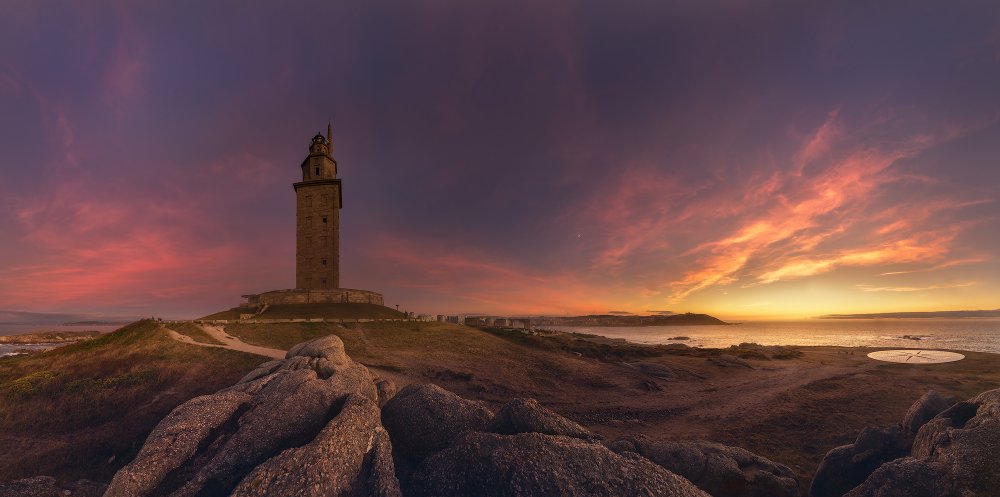 torre de hercules von Jose Liñeira Piñeiro