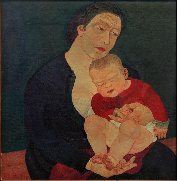 Mother and Child von Josef Scharl