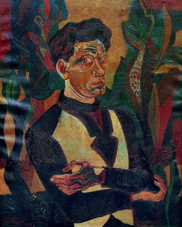 Self Portrait von Josef Scharl