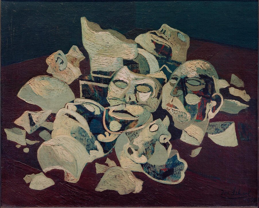 Smashed Busts von Josef Scharl