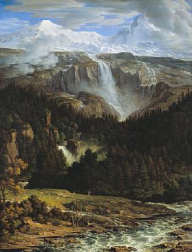 Schmadribachfall im Lauterbrunnen-Tal