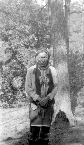 Black Elk, Ogalalla Sioux who fought in Custer Battle von Joseph G. Masters