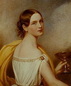 Antonia von Ott, geb. Wallinger Aus der Schönheitengalerie König Ludwig I. von Bayern