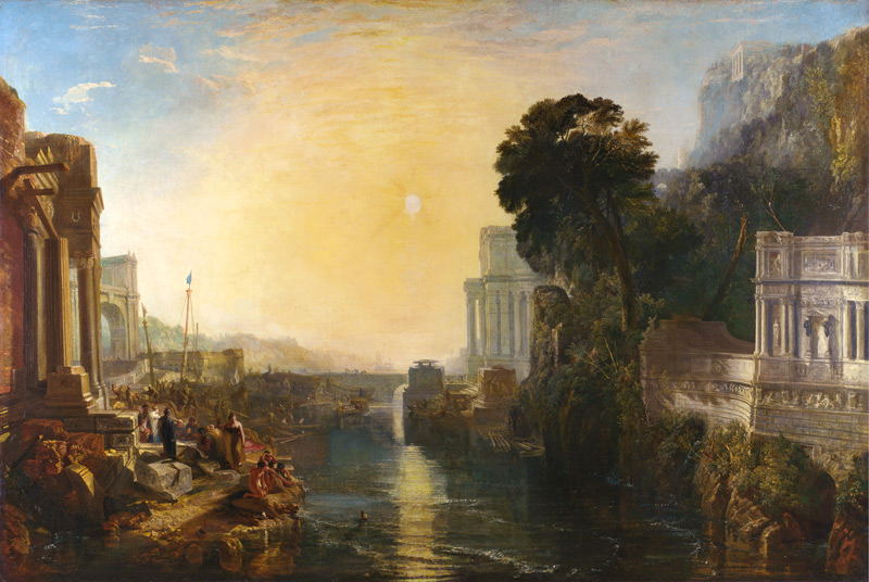 Dido building Carthage, or the Rise of Carthaginian Empire von William Turner