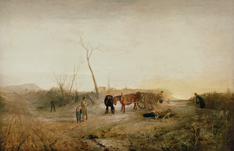 Frostiger Morgen von William Turner