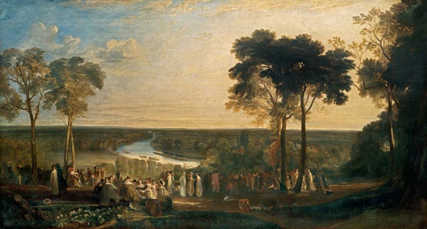 Richmond Hill,Geburtstag d.Prinzregenten von William Turner
