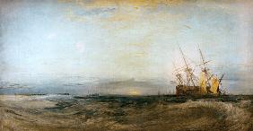 W.Turner, A Ship Aground