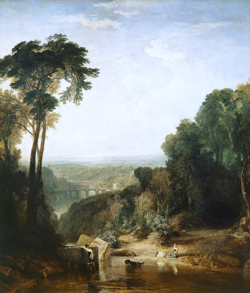 Überqueren des Bachs von William Turner