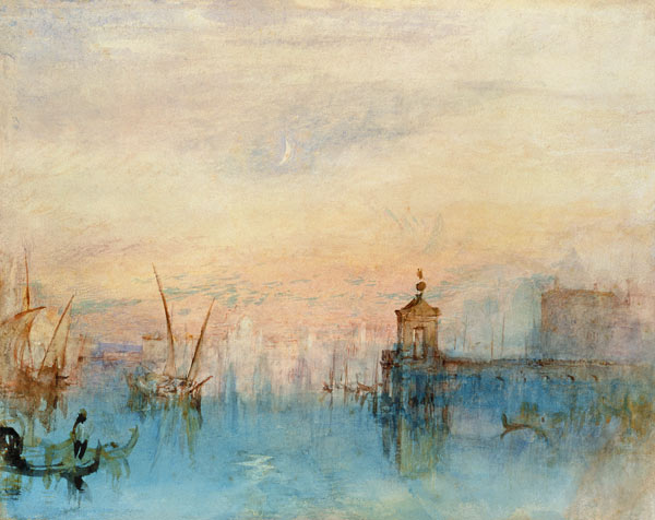 Venedig mit erster Mondsichel von William Turner