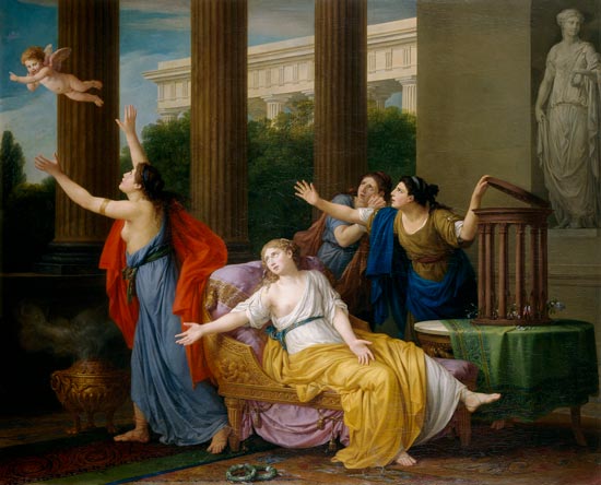 Cupid Fleeing from Slavery von Joseph Marie Vien