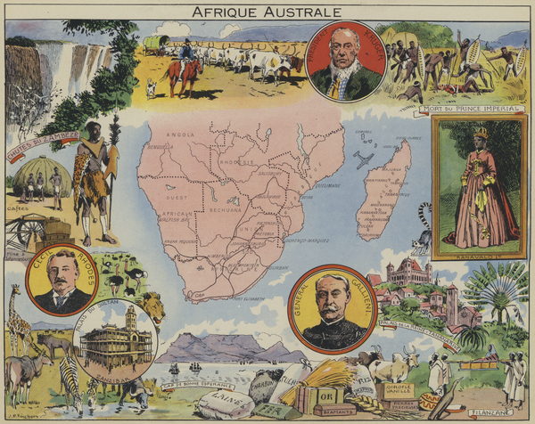 Afrique Australe von Joseph Porphyre Pinchon