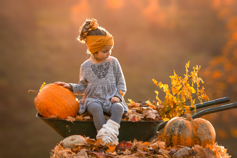 Autumn girl von Joško Šimic
