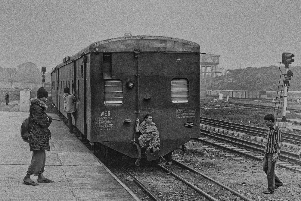 The train is leaving. von Joxe Inazio Kuesta Garmendia