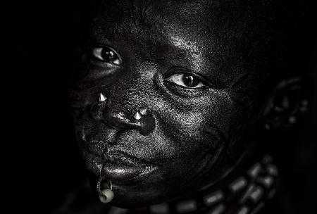 Larim tribe woman - South Sudan