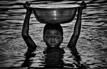 Going for water-I - Benin