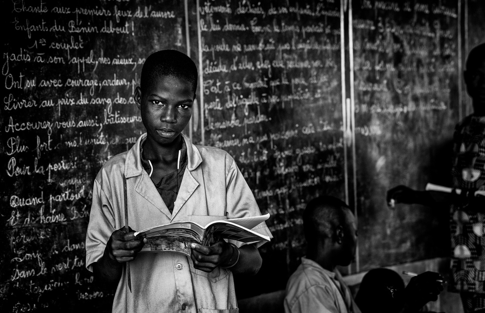 At school. von Joxe Inazio Kuesta Garmendia