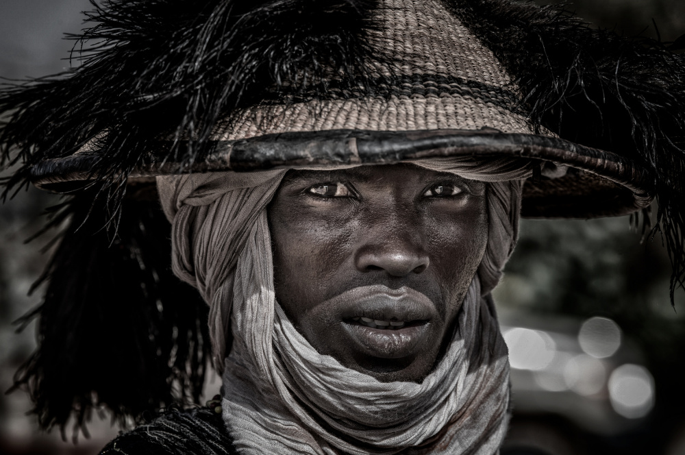 Peul man - Niger von Joxe Inazio Kuesta Garmendia