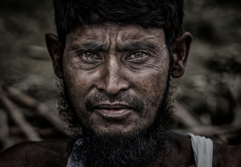 Rohingya refugee man. von Joxe Inazio Kuesta Garmendia