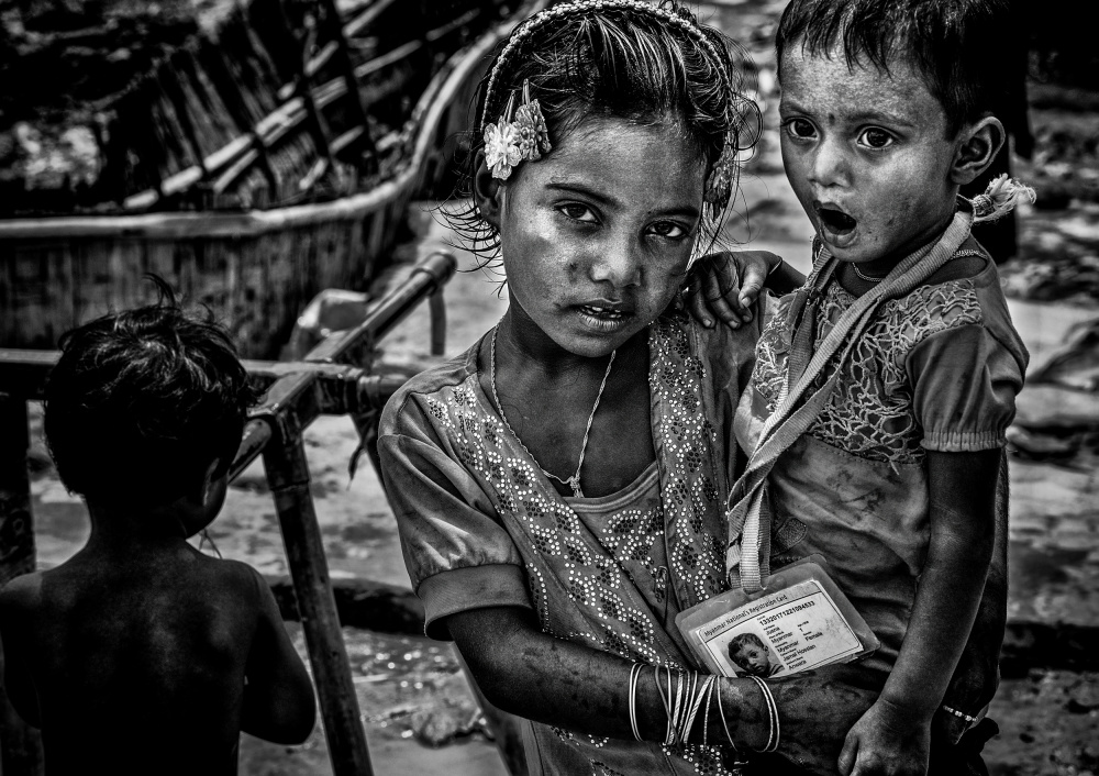Rohingya refugee children. von Joxe Inazio Kuesta Garmendia
