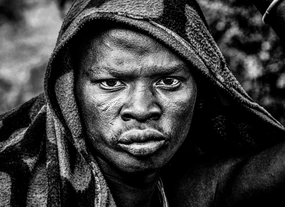 Surma tribe man-Ethiopia von Joxe Inazio Kuesta Garmendia