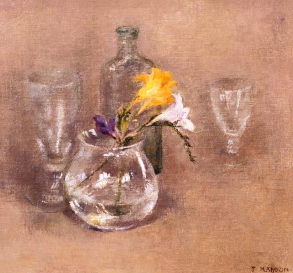 Still Life with Glass  von Joyce  Haddon