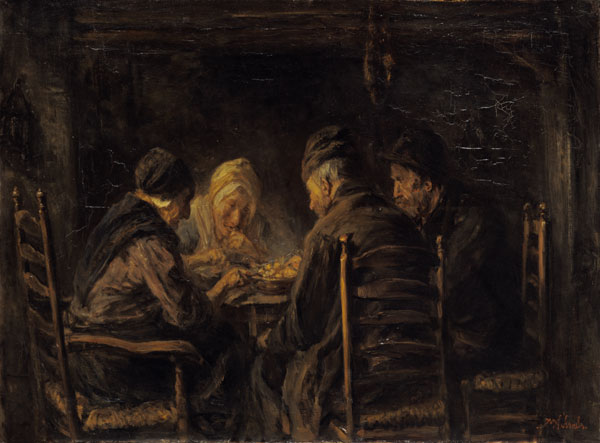 The Potato Eaters von Jozef Israels