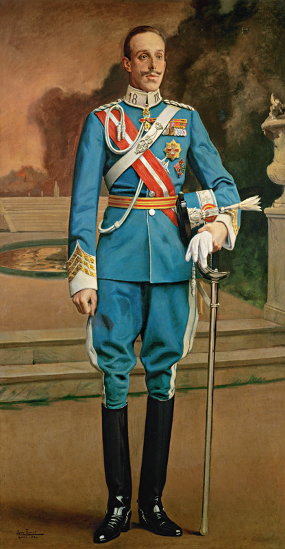 King Alfonso XIII, 1915 von Juan Frances y Mexia