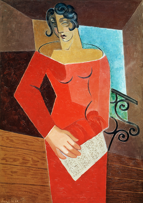 Die Sängerin von Juan Gris