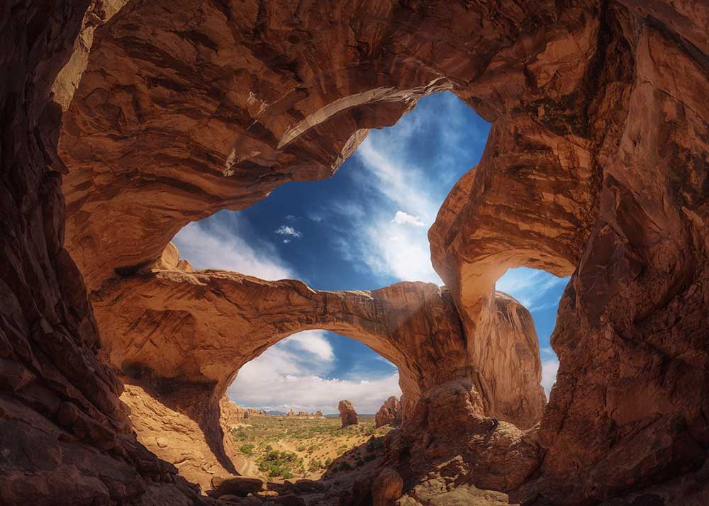 Doppelbogen. von Juan Pablo de