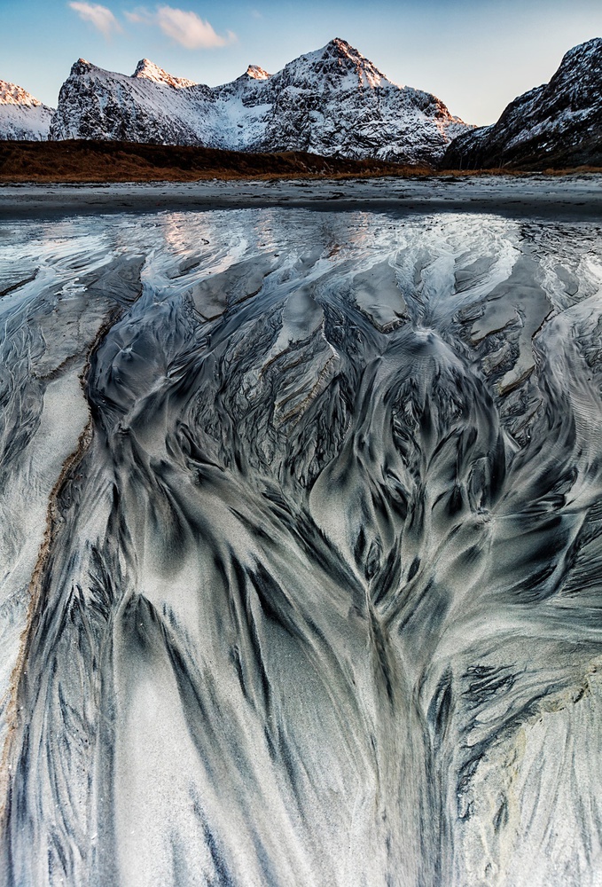 Amazing Skagsanden beach, Lofoten von Judith Rosenthal